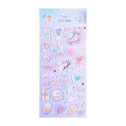 Kawaii Bullet Jelly Milk Series Children Stickers DIY Decorative Sticker Mobile Phone Stickers School Cute Stationery (ONLINE ORDER ONLY)