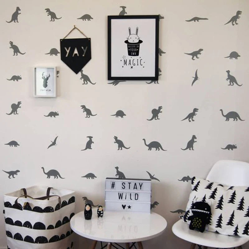Dinosaur Wall Sticker Nursery Decor Vinyl Decal Removable (ONLINE ORDER ONLY)
