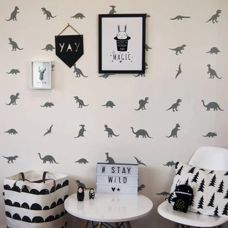 Dinosaur Wall Sticker Nursery Decor Vinyl Decal Removable (ONLINE ORDER ONLY)