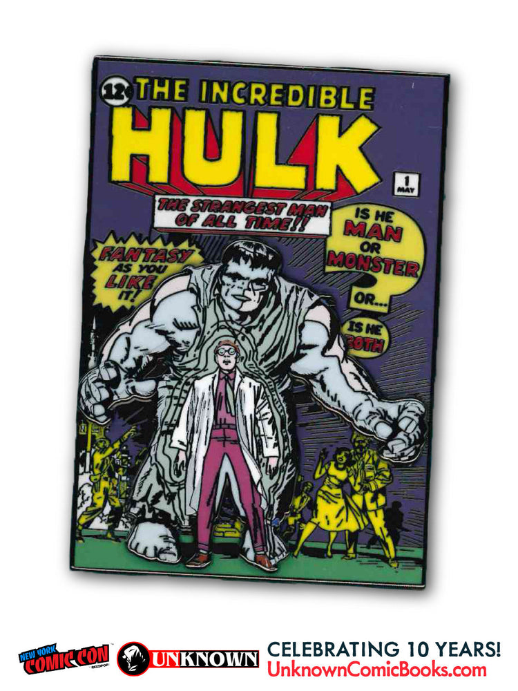 Hulk #1 3" Enamel Pin NYCC 2026 | Unknown Comics Exclusive (10/28/2026) (ONLINE ORDER ONLY)