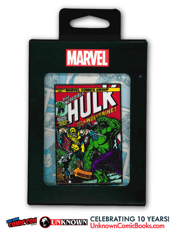 Incredible Hulk #181 3" Enamel Pin NYCC 2026 | Unknown Comics Exclusve (10/28/2026) (ONLINE ORDER ONLY)