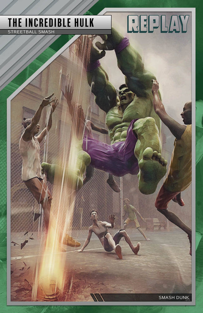 Hulk #4 2nd Print Bjorn Barends Slam Dunk Variant (03/30/2022) Marvel (ONLINE ORDER ONLY)