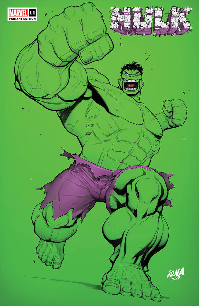 Hulk #11 Unknown Comics David Nakayama Exclusive Color Bleed Var (01/18/2023) (Online Only)