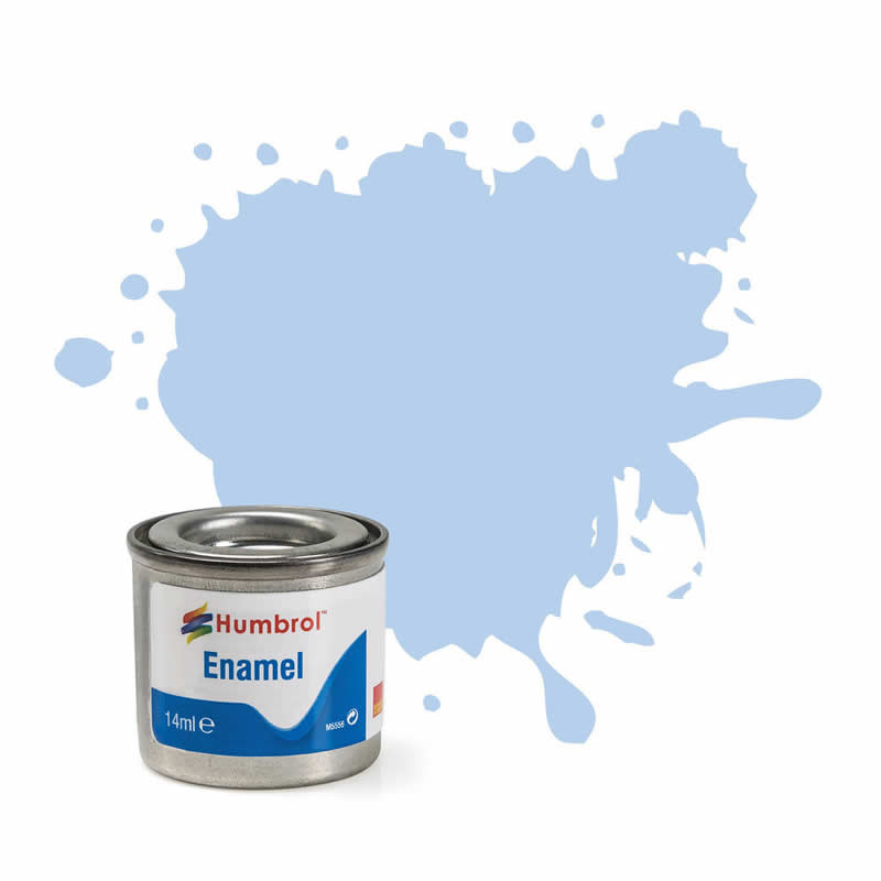 HUMAA0044 Pastel Blue Matt 14ml Tinlet No 44 Enamel Paint Humbrol (ONLINE ORDER ONLY)