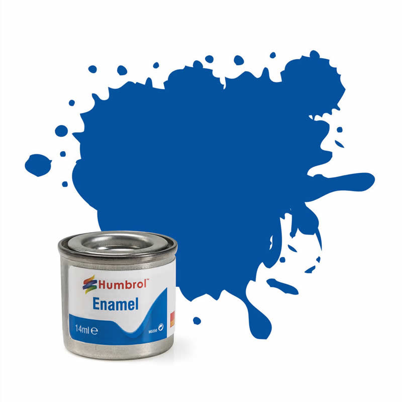 HUMAA0151 French Blue Gloss 14ml Tinlet No 14 Enamel Paint Humbrol (ONLINE ORDER ONLY)