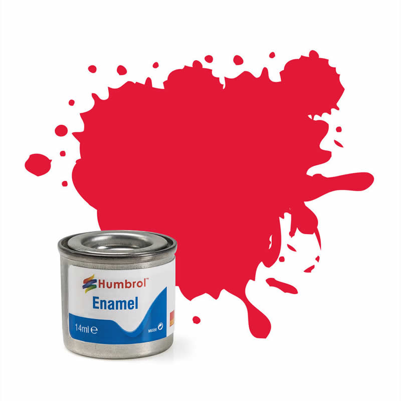HUMAA0238 Arrow Red Gloss 14ml Tinlet No 238 Enamel Paint Humbrol (ONLINE ORDER ONLY)