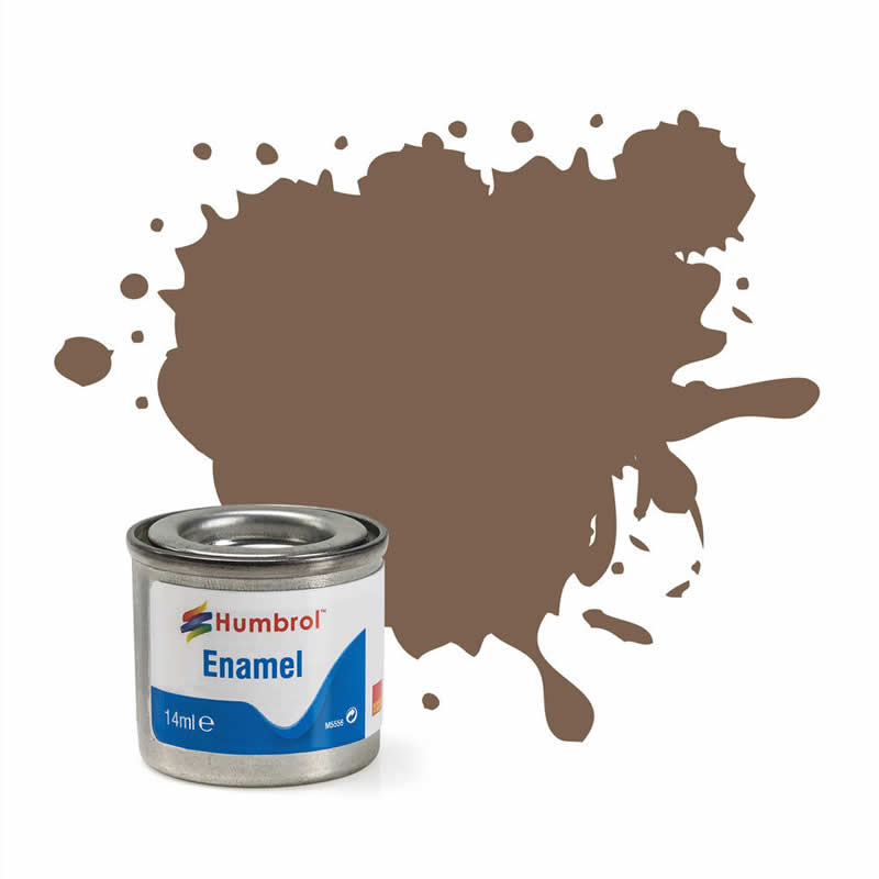 HUMAA0312 Dark Earth Matt 14ml Tinlet No 29 Enamel Paint Humbrol (ONLINE ORDER ONLY)