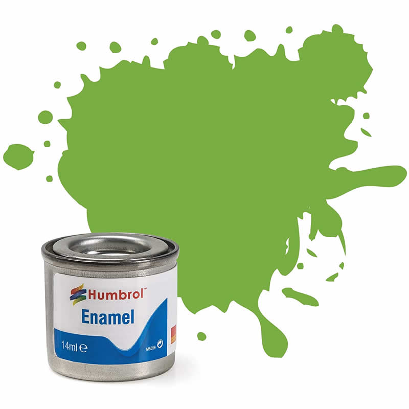 HUMAA0415 Lime Gloss 14ml Tinlet No 38 Enamel Paint Humbrol (ONLINE ORDER ONLY)