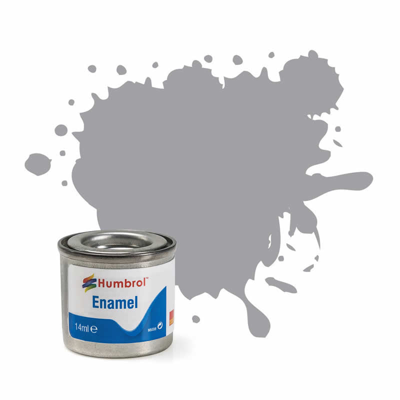 HUMAA0432 Pale Grey Gloss 14ml Tinlet No 40 Enamel Paint Humbrol (ONLINE ORDER ONLY)