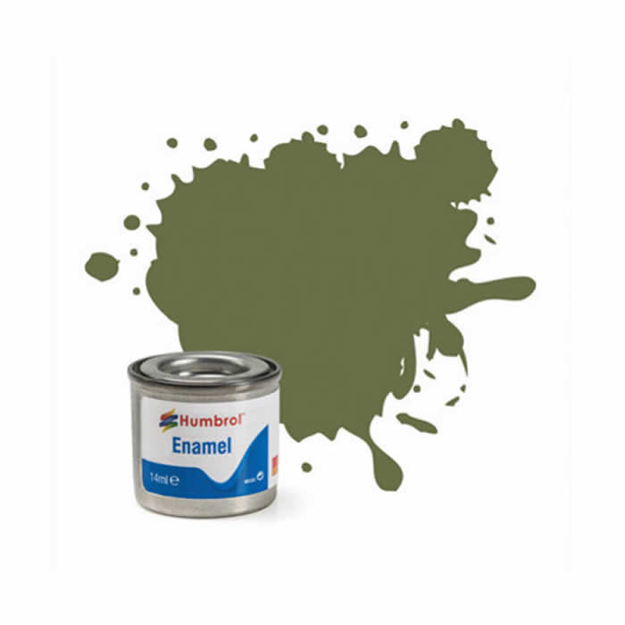 HUMAA0881 Grass Green Matt 14ml Tinlet No 80 Enamel Paint Humbrol (ONLINE ORDER ONLY)