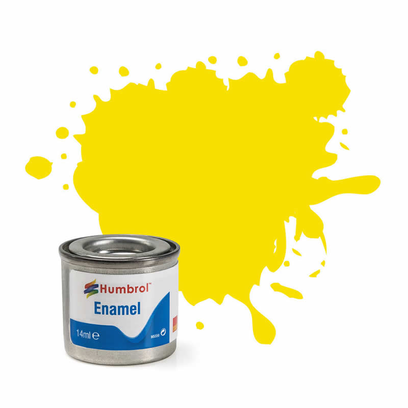 HUMAA1095 Lemon Matt 14ml Tinlet No 99 Enamel Paint Humbrol (ONLINE ORDER ONLY)
