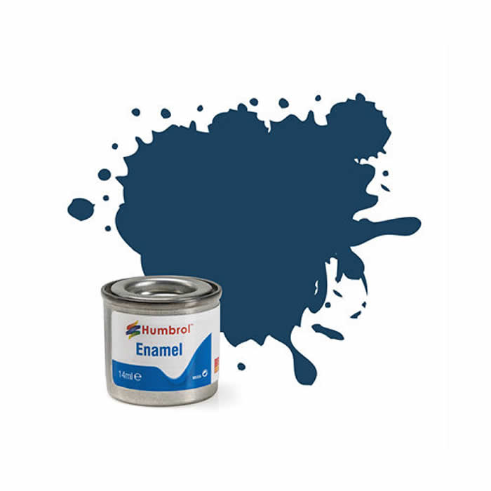 HUMAA1153 Oxford Blue Matt 14ml Tinlet No 104 Enamel Paint Humbrol (ONLINE ORDER ONLY)