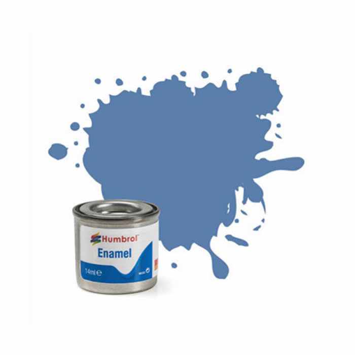 HUMAA1208 WW1 Blue Matt 14ml Tinlet No 109 Enamel Paint Humbrol (ONLINE ORDER ONLY)