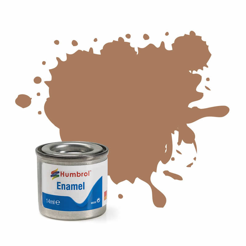 HUMAA1300 US Tan Matt 14ml Tinlet No 118 Enamel Paint Humbrol (ONLINE ORDER ONLY)