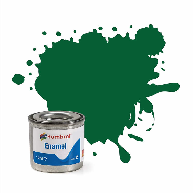 HUMAA1328 Light Green Matt 14ml Tinlet No 120 Enamel Paint Humbrol (ONLINE ORDER ONLY)