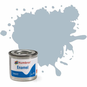HUMAA1403 US Ghost Grey Satin 14ml Tinlet No 127 Enamel Paint Humbrol (ONLINE ORDER ONLY)