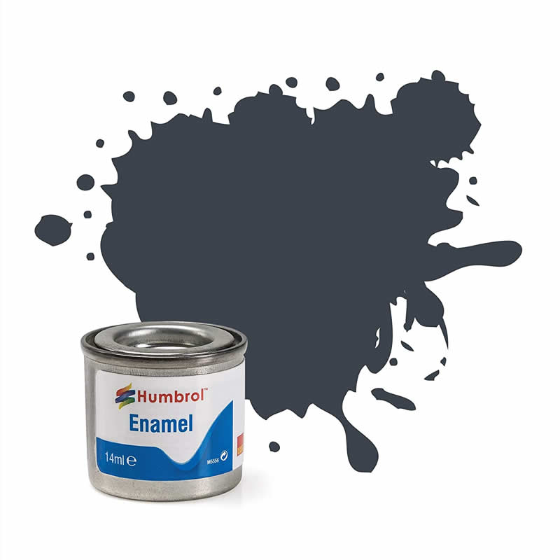 HUMAA1506 Dark Grey Matt 14ml Tinlet No 32 Enamel Paint Humbrol (ONLINE ORDER ONLY)