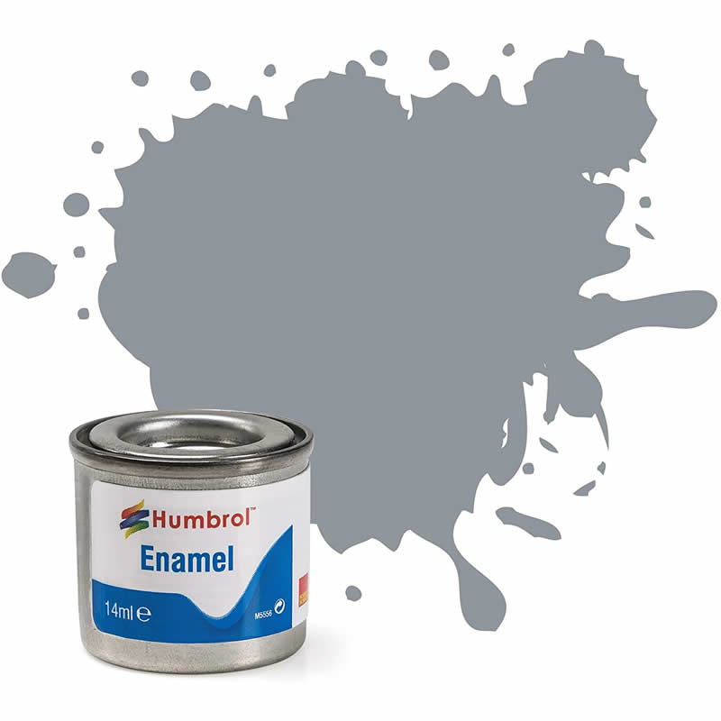 HUMAA1523 Gull Grey Matt 14ml Tinlet No 140 Enamel Paint Humbrol (ONLINE ORDER ONLY)