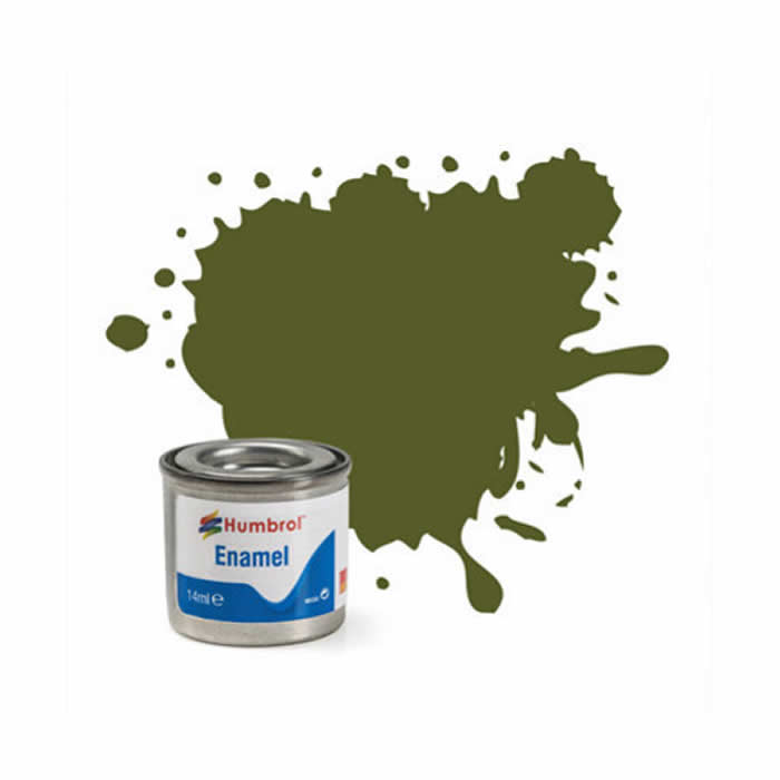 HUMAA1612 Dark Green Matt 14ml Tinlet No 149 Enamel Paint Humbrol (ONLINE ORDER ONLY)