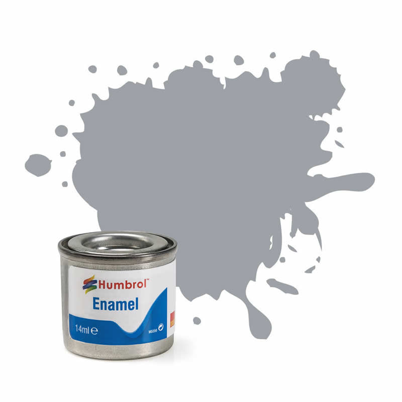 HUMAA1794 Medium Sea Grey Satin 14ml Tinlet No 165 Enamel Paint Humbrol (ONLINE ORDER ONLY)