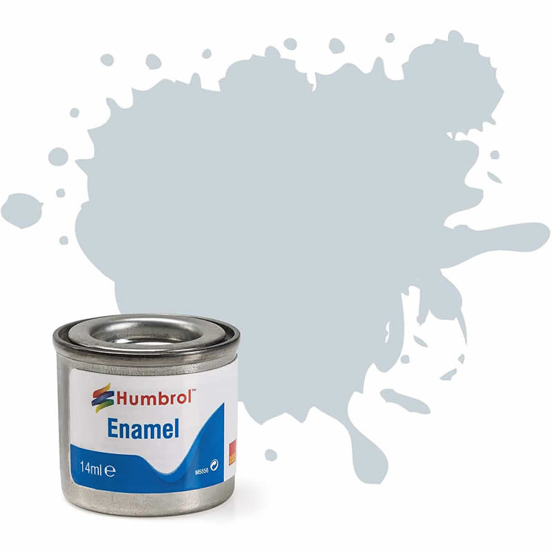 HUMAC5011 Polished Aluminium Metalcote 14ml Tinlet No 27002 Enamel Paint (ONLINE ORDER ONLY)