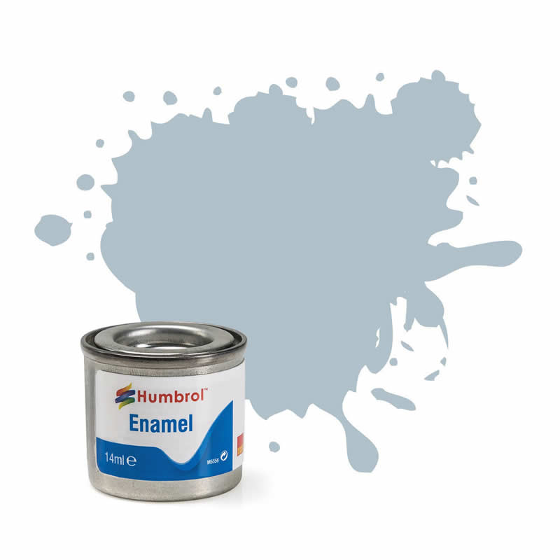 HUMAC5025 Polished Steel Metalcote 14ml Tinlet No 27003 Enamel Paint Humbrol (ONLINE ORDER ONLY)