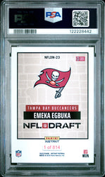 Graded 2025 Panini Instant Emeka Egbuka #NFLDN23 NFL Draft Night Rookie RC Football Card PSA 10 Gem Mint (ONLINE ORDER ONLY)