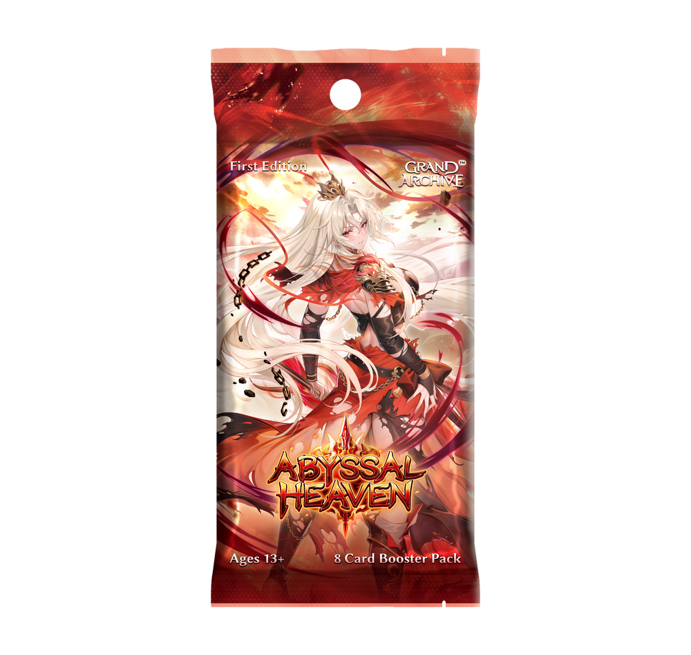 Grand Archive Trading Card Game: Abyssal Heaven Booster Pack (8 Cards) (ONLINE ORDER ONLY)