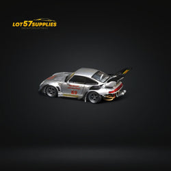(Pre-Order) Street Weapon Porsche RWB 993 Double Exhaust Heavenly Livery Higher Tail 1:64 (ONLINE ORDER ONLY)