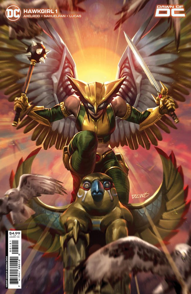 Hawkgirl #1 (Of 6) B Derrick Chew Card Stock Variant (07/18/2023) Dc (ONLINE ORDER ONLY)