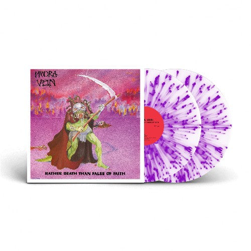 RATHER DEATH THAN FALSE OF FAITH (CLEAR/PURPLE SPLATTER VINYL) [Vinyl] (ONLINE ORDER ONLY)