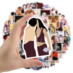 10/30/50PCS Cool Rock Band Maneskin Stickers Skateboard Guitar Laptop Motorcycle Luggage Phone Bike Graffiti Decal Stickers Toys (ONLINE ORDER ONLY)