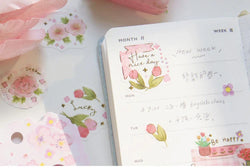 45pcs/lot Garden Story Series Stickers Scrapbooking Decorative Sticker DIY Diary Album Stick Label School Stationery Gift (ONLINE ORDER ONLY)