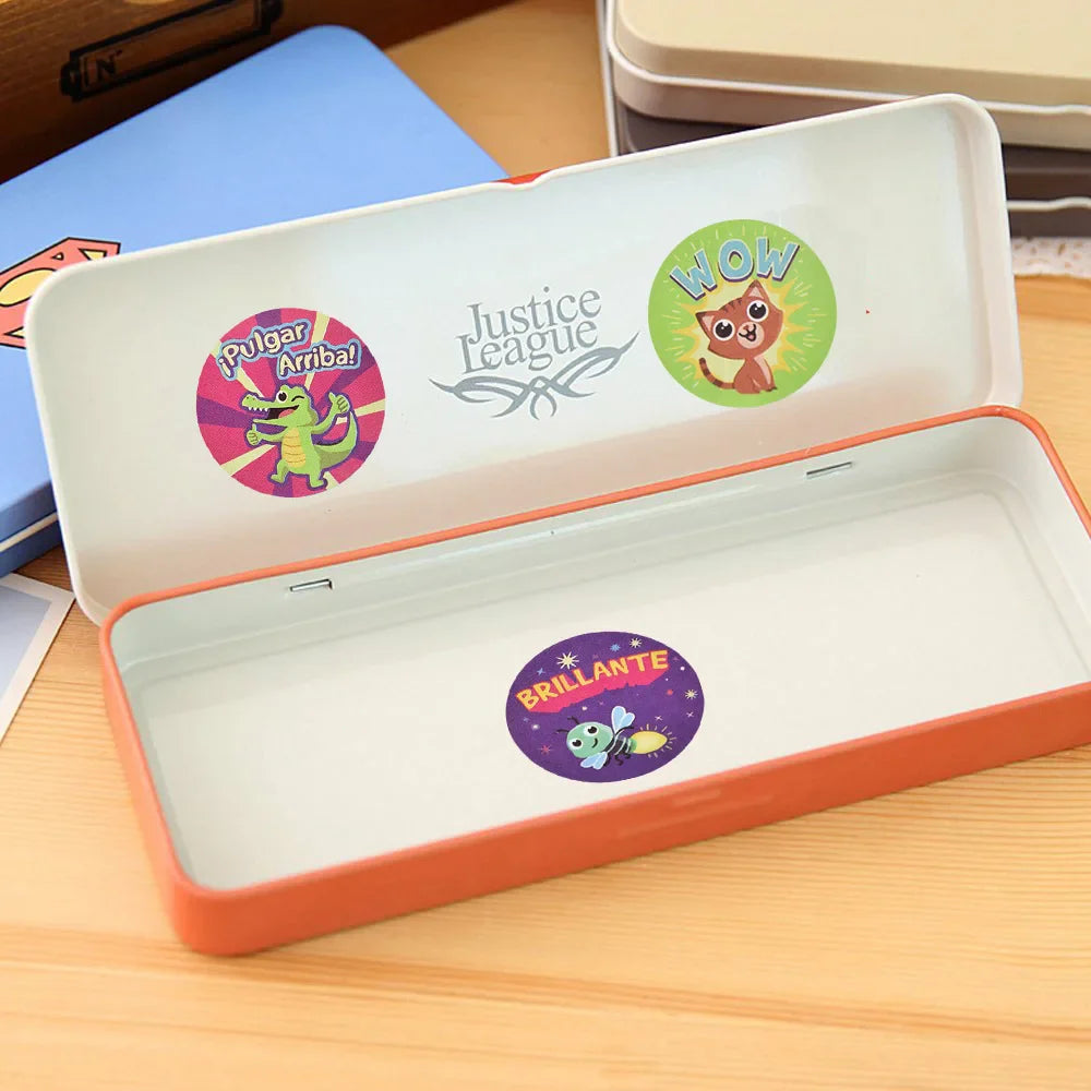 100-500pcs Animal Sticker School Teacher Student Cartoon Sticker Sealing Label Christmas Gift Scrapbook Stationery Sticker (ONLINE ORDER ONLY)