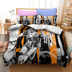 Haikyuu Cosplay Students Bedding Set Quilt Cover Without Filler (Online Order Only)