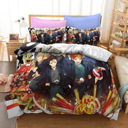 Haikyuu Cosplay Students Bedding Set Quilt Cover Without Filler (Online Order Only)