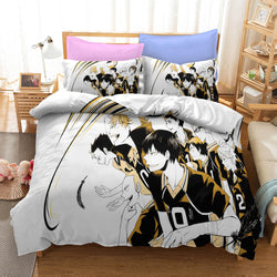 Haikyuu Cosplay Students Bedding Set Quilt Cover Without Filler (Online Order Only)