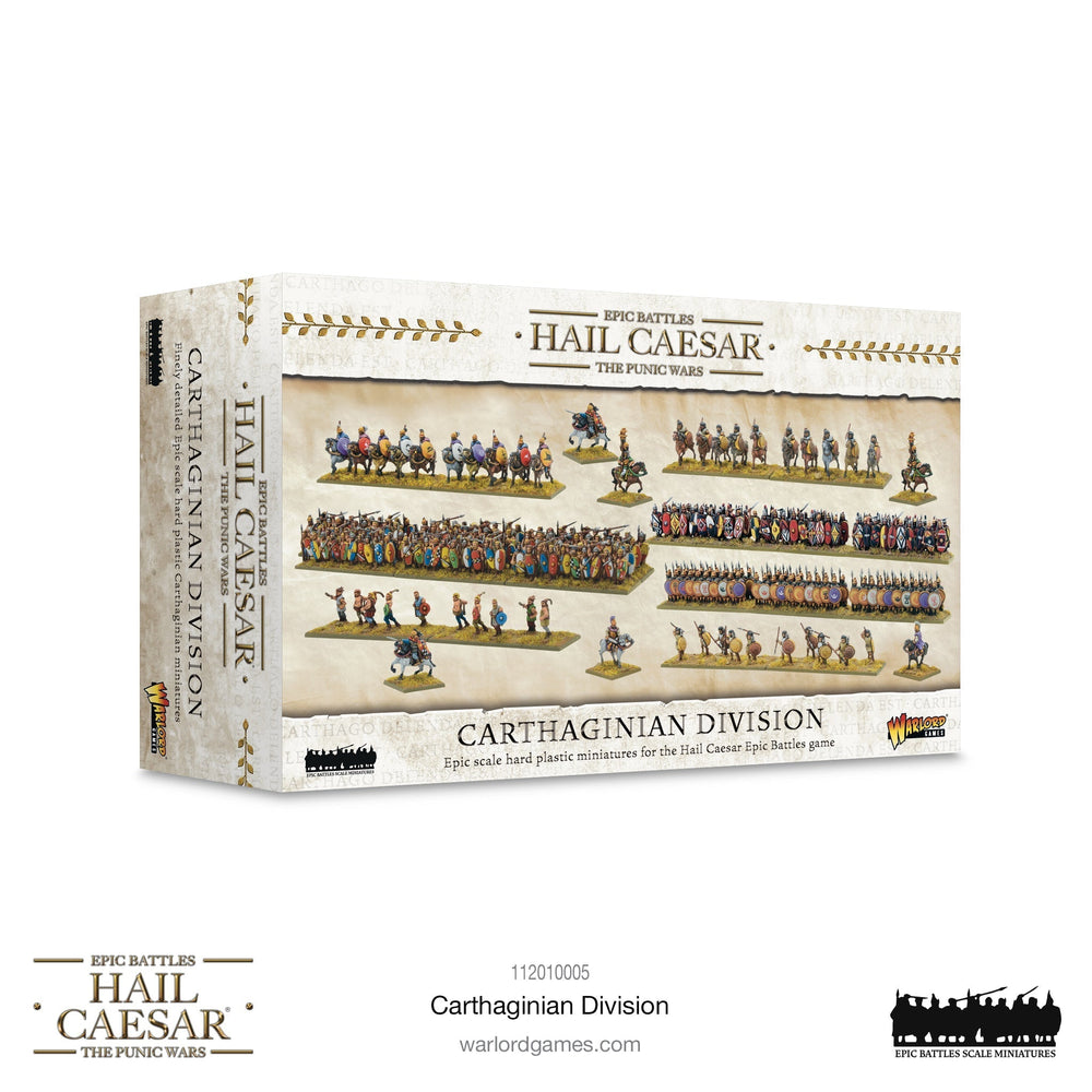 Hail Caesar Epic Battles: Punic Wars - Carthaginian Division (ONLINE ORDER ONLY)