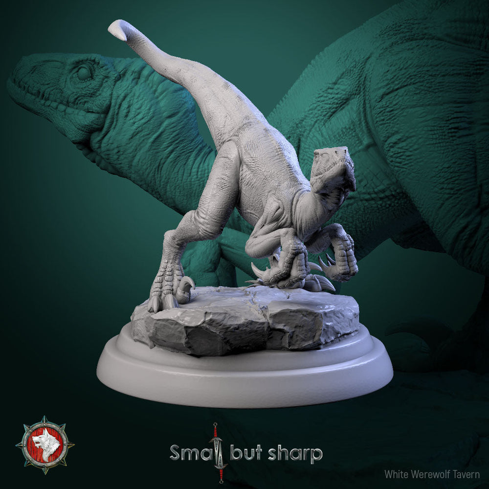 Halfling Dino Mount Set – Dinosaur Beast Miniatures (ONLINE ORDER ONLY)
