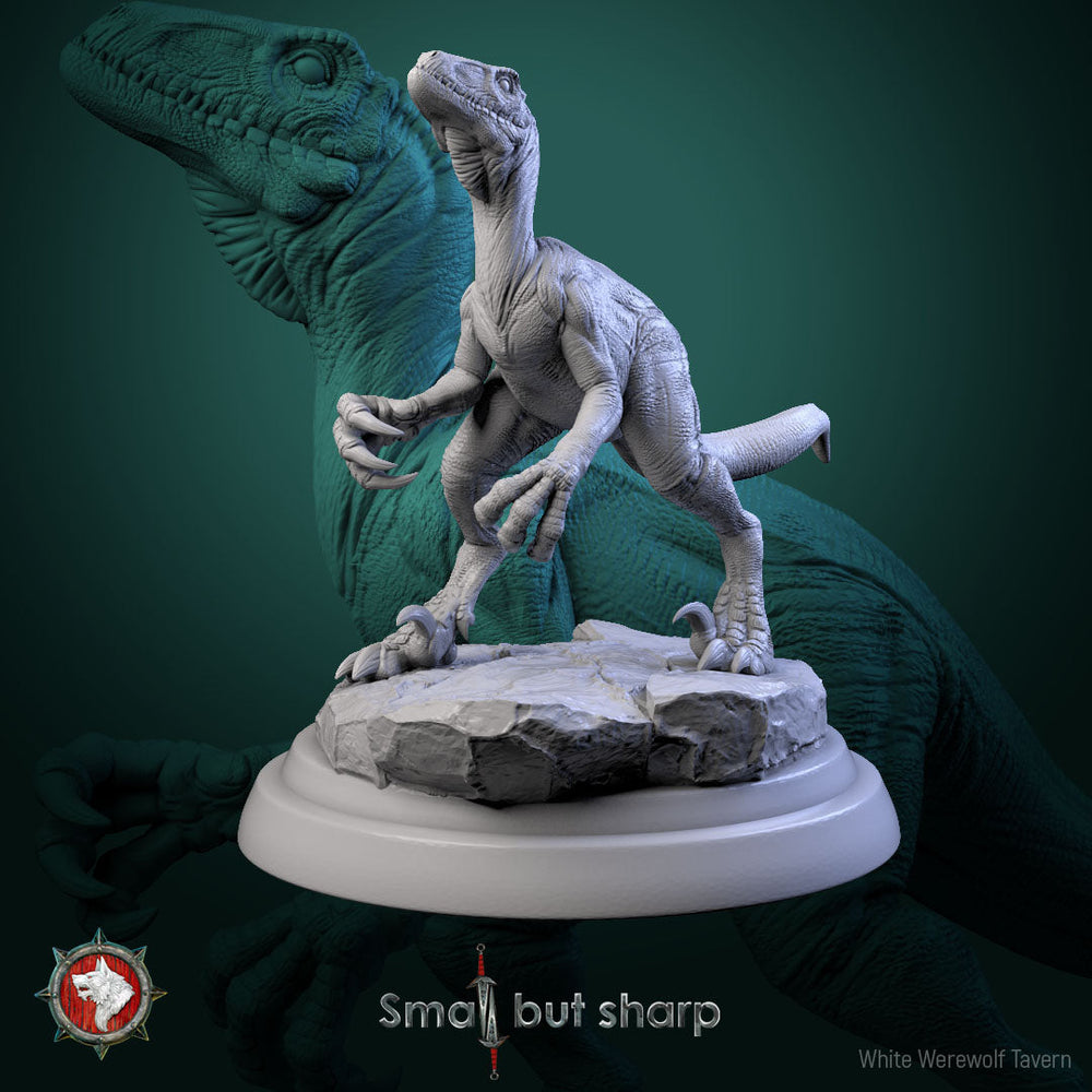 Halfling Dino Mount Set – Dinosaur Beast Miniatures (ONLINE ORDER ONLY)