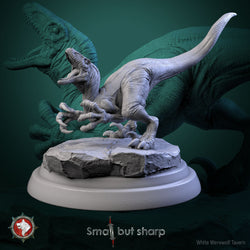 Halfling Dino Mount Set – Dinosaur Beast Miniatures (ONLINE ORDER ONLY)