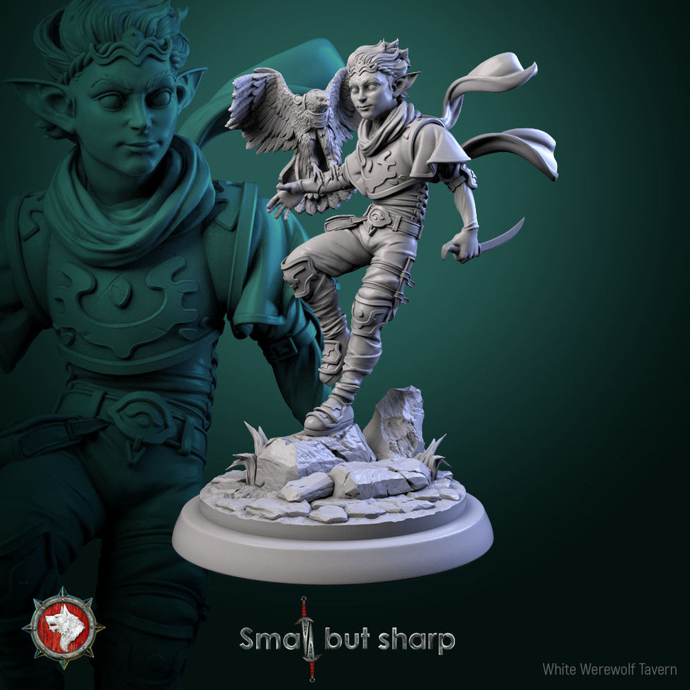 Halfling Warriors Set – Halfling Male Fighters Miniatures (ONLINE ORDER ONLY)