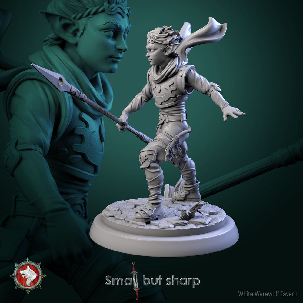 Halfling Warriors Set – Halfling Male Fighters Miniatures (ONLINE ORDER ONLY)