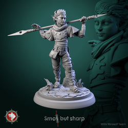 Halfling Warriors Set – Halfling Male Fighters Miniatures (ONLINE ORDER ONLY)