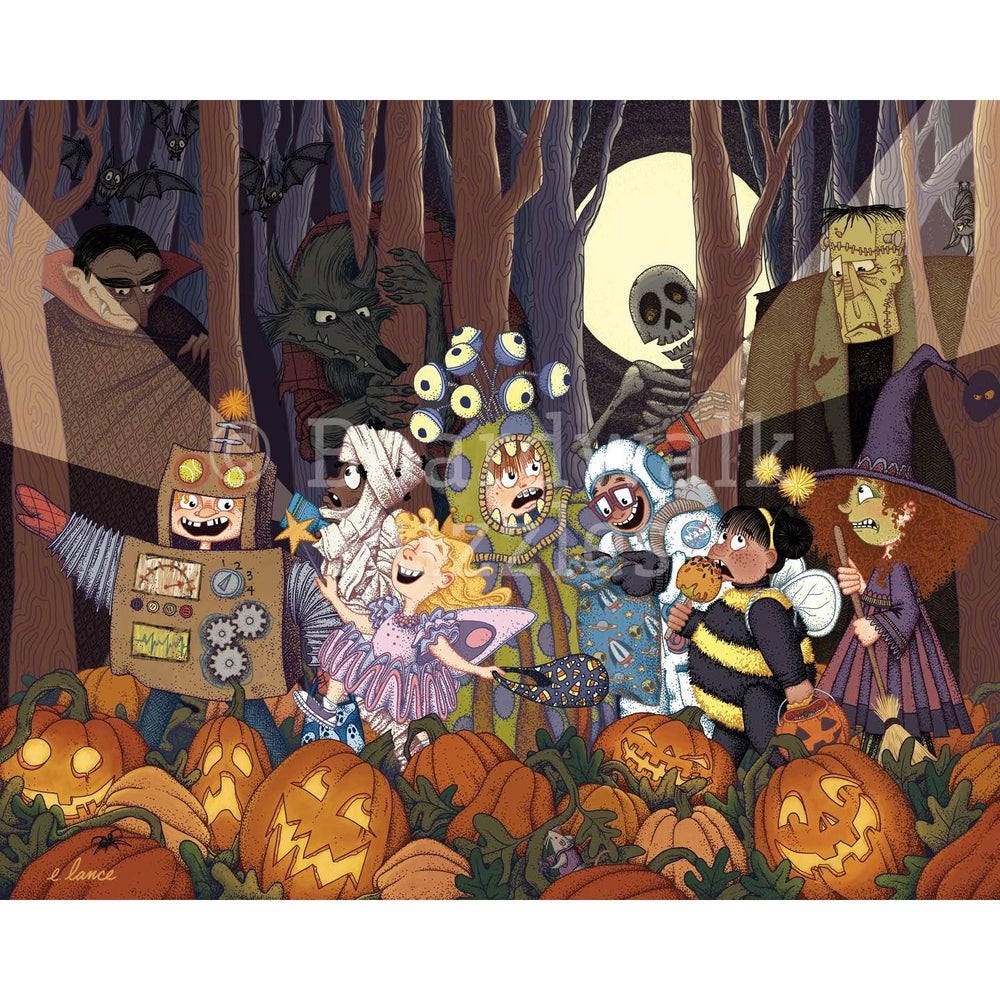 Halloween Adventure 210 Piece Jigsaw Puzzle Boardwalk (ONLINE ORDER ONLY)