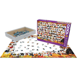 Halloween Pets 1000 Piece Jigsaw Puzzle Eurographics (ONLINE ORDER ONLY)
