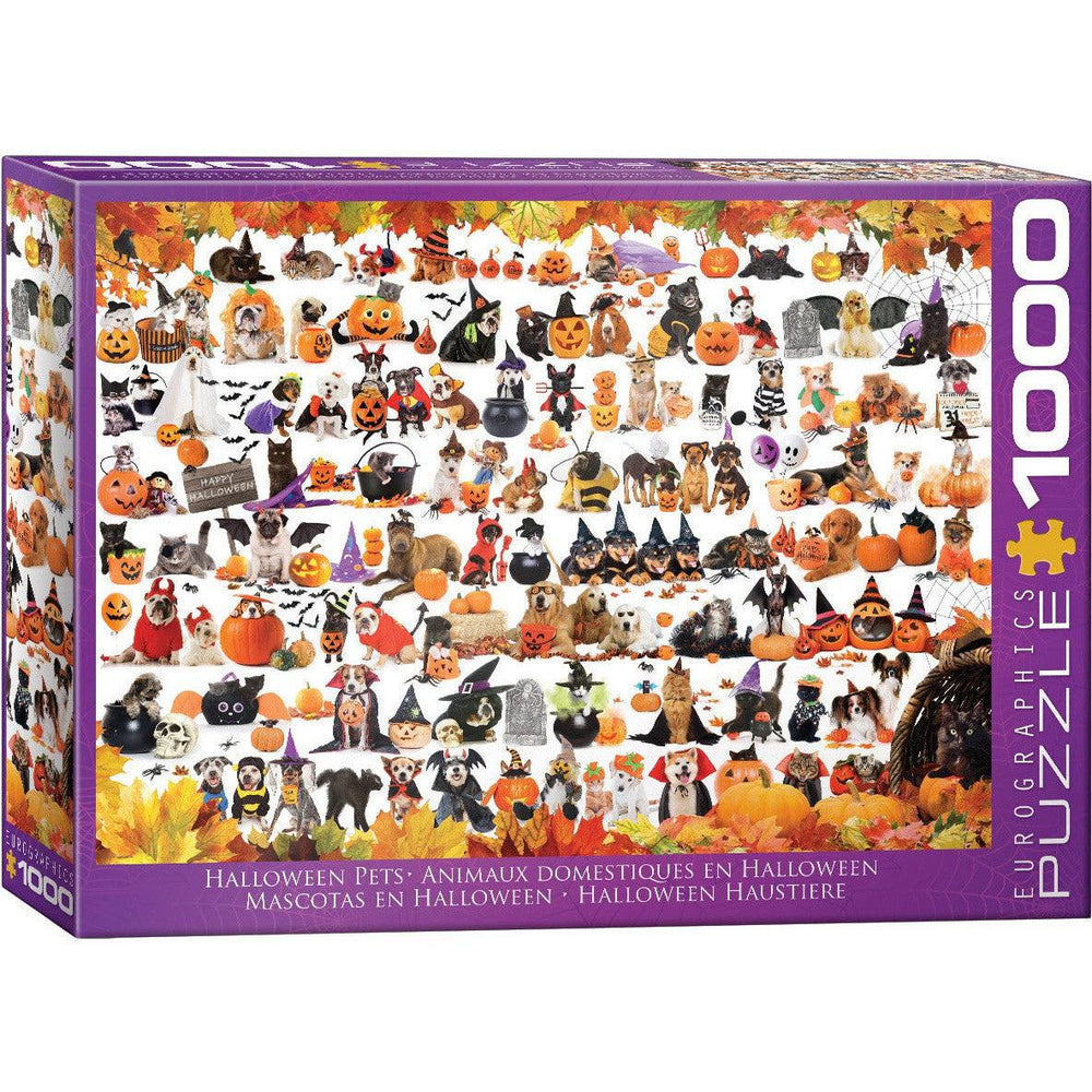Halloween Pets 1000 Piece Jigsaw Puzzle Eurographics (ONLINE ORDER ONLY)