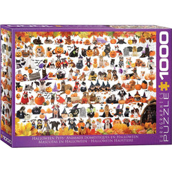 Halloween Pets 1000 Piece Jigsaw Puzzle Eurographics (ONLINE ORDER ONLY)