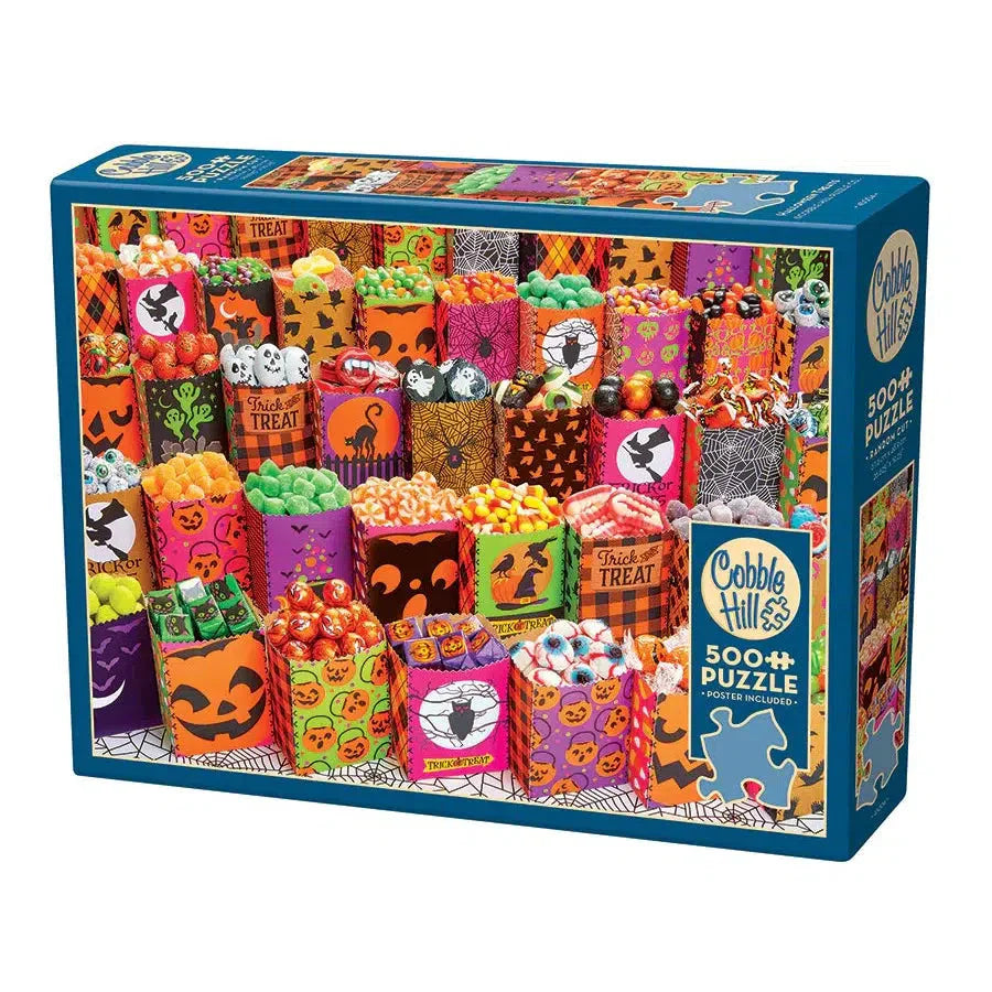 Halloween Treats 500 Piece Jigsaw Puzzle Cobble Hill (ONLINE ORDER ONLY)