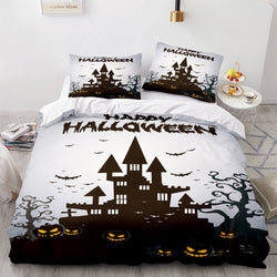Halloween Decor Bedding Set Quilt Cover Room Decoration (Online Order Only)